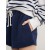 Aerie High Waisted Restart Shorts Navy