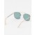Aerie So Fly Angled Sunglasses Pink Gold