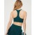 Aerie OFFLINE By Real Me Hold Up! Racerback Sports Bras Deep Green
