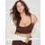Aerie OFFLINE By Goals Ribbed Corset Sports Bras Dark Grey