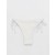Aerie Crinkle Cheekiest Tie Bikini Bottoms White