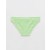 Aerie Crinkle Full Coverage Bikini Bottoms Green