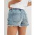 Aerie Daydream Denim Shorts Light Blue