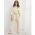 Aerie Me-Day Tie Waist Pants Light Yellow