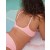 Aerie Eyelet Straight Scoop Bikini Top Pink