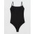 Aerie SMOOTHEZ Scoop Body Black
