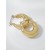 Aerie Scoop Drop Hoop Jewelry Gold