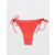 Aerie Crinkle Cheekiest Tie Bikini Bottoms Red