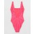 Aerie Astrology Babewatch One Piece Swimsuits Pink