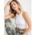 Aerie Superchill Seamless High Neck Top Bras White