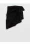  Aerie Gauze Mini Saia Sarong Preta