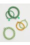  Pacote de laços de cabelo Teleties St. Patty's Day da Aerie Acessórios para cabelo Verde