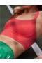  Aerie OFFLINE Por Real Me Hold Up! Sutiãs esportivos Racerback Vermelho