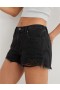  Shorts Jeans Aerie Daydream Cinza