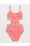  Maiôs Aerie Cut Out One Piece Coral