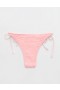  Aerie Eyelet Cheekiest Tie Bikini Bottoms Rosa