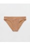  Aerie Shine Crinkle Cobertura Total Bikini Bottoms Cáqui