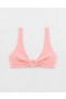  Top de biquíni Aerie Crinkle com alça larga e decote redondo rosa