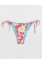  Aerie Cheekiest Tie Bikini Bottoms Vermelho