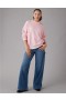  Moletons Aerie Funday Rosa Claro