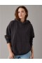  Moletom com capuz Aerie Fleece Preto