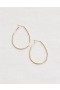  Aerie Teardrop Hoop Jóias Ouro