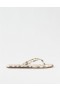 Chinelos plataforma Aerie Woven brancos