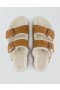  Sandálias Aerie Shearling Arizona Marrom
