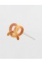  Aerie Jenny Lemons Pretzel Barrette Acessório de cabelo marrom