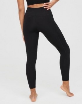 Aerie OFFLINE By Real Me Xtra Crossover Leggings de cintura alta com bolso Preto