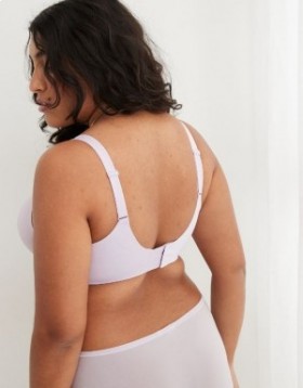  Aerie SMOOTHEZ Sutiãs com Cobertura Total e Levemente Acolchoados Lavanda