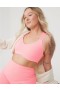 Aerie OFFLINE A Hugger Racerback sportmelltartók rózsaszín