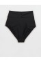  Aerie Crossover magas derekú bikini alsó fekete