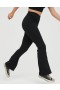  Aerie OFFLINE by OG magas derekú flare leggings, fekete