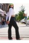  Aerie OFFLINE by OG magas derekú flare leggings, fekete