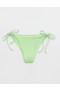  Aerie Crinkle Cheekiest Tie bikini alsó zöld