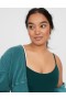  Aerie OFFLINE – Real Me Xtra Flare Jumpsuit Deep Green