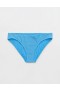  Aerie Shine Crinkle teljes fedésű bikini alsó kék