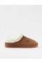  Aerie Fur Scruff Slippers Barna