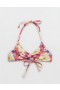  Aerie Halter Voop bikinifelső piros