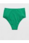  Aerie Crinkle magas derekú, pimasz bikini alsó zöld