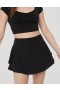  Aerie OFFLINE – Real Me Flowy Skirts Fekete