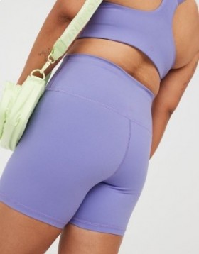  Aerie OFFLINE By The Hugger 5" bike shorts, lila