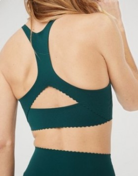 Aerie OFFLINE by Real Me Tartsd fel! Fésűkagyló sportmelltartók, mélyzöld