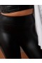 Aerie AS Líne Le Real Luxe Faux Leather Leggings Black