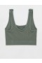 Aerie Superchill Cotton Gan uaim Scooplette Bras Ríoga Gorm