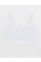  Aerie AS Líne Le The Hugger Longline Sports Bras White