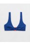  Aerie Crinkle Strap Leathan Scoop Bikini Barr Gorm