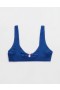 Aerie Crinkle Strap Leathan Scoop Bikini Barr Gorm