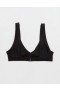  Aerie Voop Plunge Bikini Barr Dubh